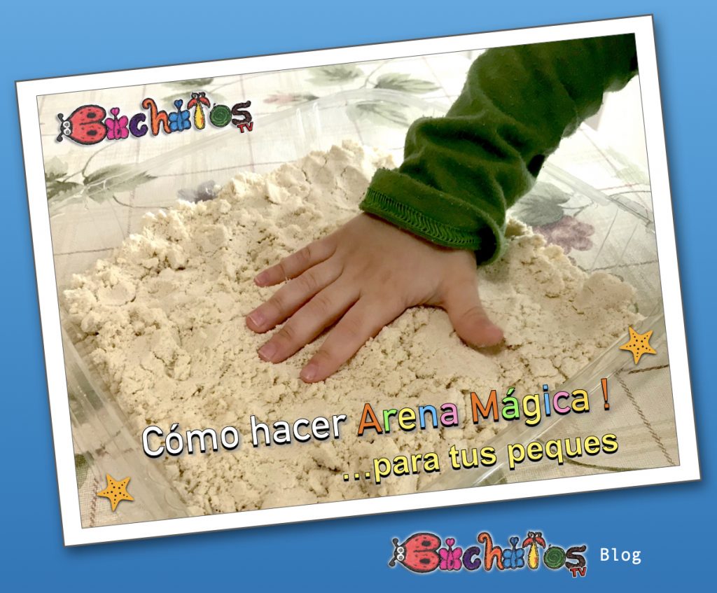 Blog - Cómo hacer Arena Mágica